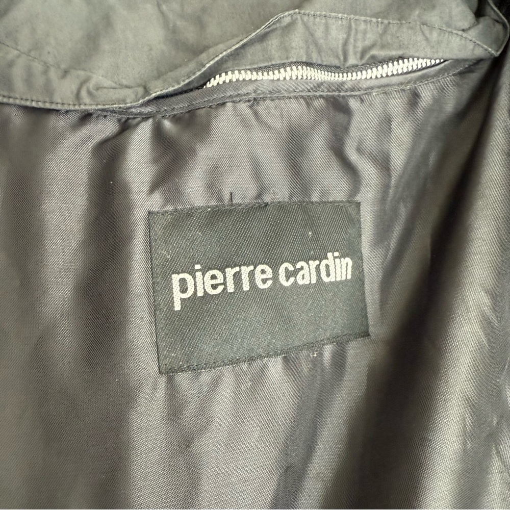 Pierre Cardin Vintage 90s Lined Belted Trench Coat - Picture 12 of 14